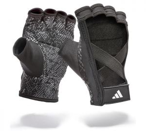 Рукавички для тренінгу Adidas Women's Training Gloves чорний, білий Жін